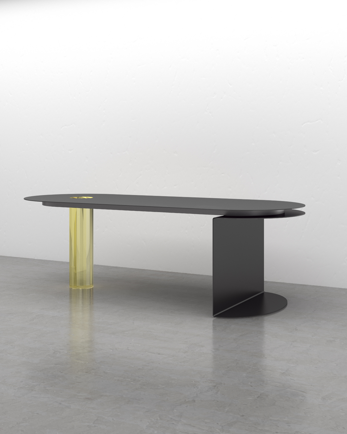 LANGE®TISCH - Product Design - Aluminium Table - Contemporary Object - Hamburg Design