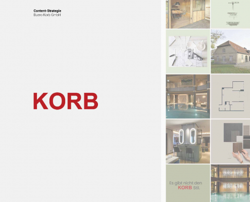 Content Strategie Buero Korb 05 2024 Seite 01 Design Studio Hamburg Markenkommunikation Architektur